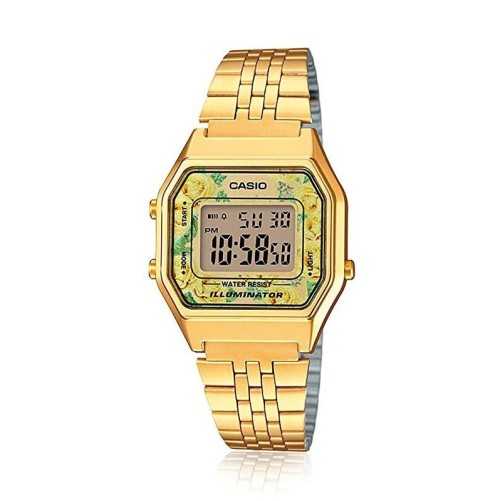 Casio orologio digitale donna dorato-Orologi Digitali donna