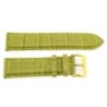 Cinturino in pelle verde acido stampa cocco 24mm Accessori Orologi Cinturini Orologi C8M24VE1