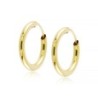 Orecchini cerchio unisex in oro Zoppi Gioielli - Gold jewellery Home ORC100AUG