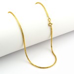 Collana Coda Di Volpe Diamantata In Oro giallo Zoppi Gioielli - Gold jewellery Catene oro CL465AU