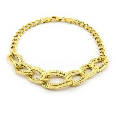 Bracciale a catena in oro giallo 18kt Zoppi Gioielli - Gold jewellery Bracciali Donna BR365AU
