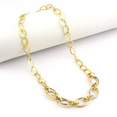 Collier in oro 18kt a catena vuota Zoppi Gioielli - Gold jewellery Collane Donna CL670AU