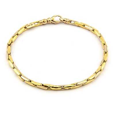 Bracciale uomo semirigido in oro 18kt Zoppi Gioielli - Gold jewellery Bracciali Uomo BR825AUGB