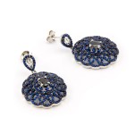 Orecchini in argento con pietre blu Zoppi Gioielli - Bijoux Orecchini Donna ITOR700AG