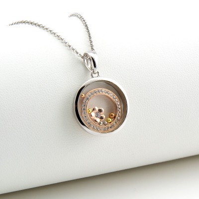Collana in argento e pietre - Armonia Osa jewels Promozioni 8011