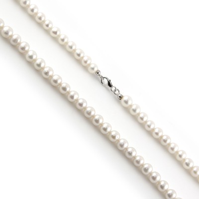 Collana di perle coltivate 6/6,5 Zoppi Gioielli - Bijoux Collane con gemme CL17P100