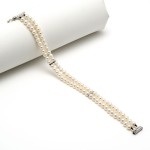 Bracciale con perle doppio filo Zoppi Gioielli - Gold jewellery Bracciali con gemme BRP218-013