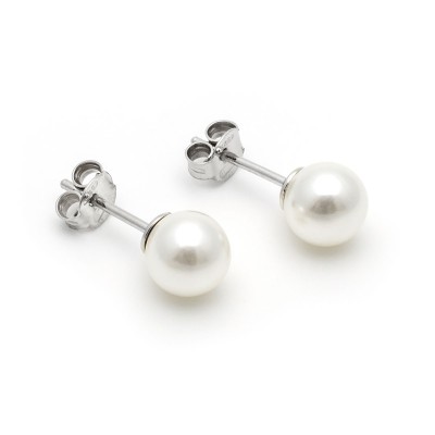 Orecchini argento e perla 7mm Alexia gioielli Orecchini con gemme RBORP7