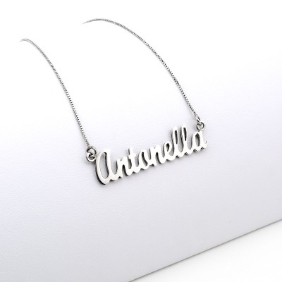 Collana con nome Antonella in argento Zoppi Gioielli - Bijoux Promozioni CLN150AG