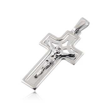 Croce con Cristo in argento traforato Alexia gioielli Croci e Medaglie RB-CR295AG