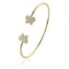 Bracciale rigido in argento dorato con farfalle Byblos jewels Promozioni BB-9216