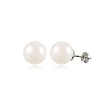 Orecchini con perla 12mm in argento Alexia gioielli Orecchini con gemme RB-ORP80AG12