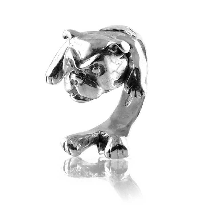 Anello cane in argento Zoppi Gioielli - Bijoux Anelli Donna UC-AN30AG01